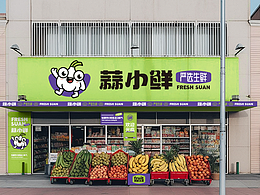 蒜小鮮logo與vi設(shè)計