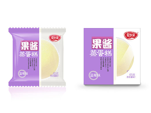 爱乡亲果酱蛋糕包装（个人主页-ZMTQyNjQxNjQ=） - 包装 - 站酷设计师爱吃饼干的卡夫原创素材 - 站酷ZCOOL