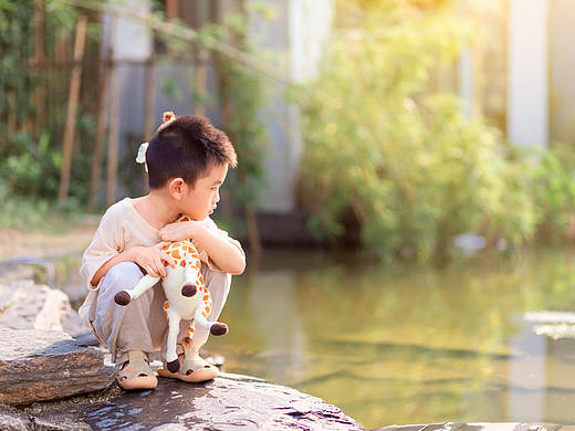 萌娃与夏天很配哦