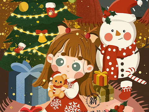 🎄圣诞节🎄｜原创插画🎄  