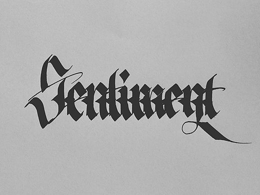 calligraphy