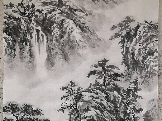 中国画 水墨画 山水画