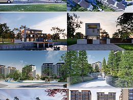 自己建模渲染的一些吊图