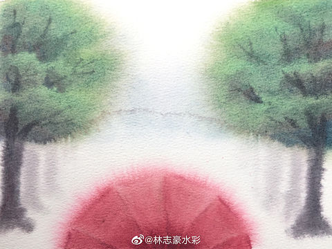 水彩画