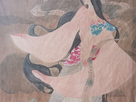 原创 国画工笔人物