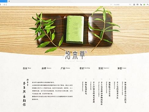 拾本草-网页设计