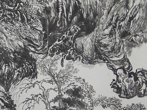 何文雍写意山水画