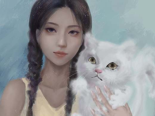 有猫猫了（个人主页-ZNDUwMjI0NjQ=） - 绘画 - 站酷设计师Z70882373原创素材 - 站酷ZCOOL