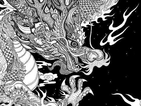 茶叶包装插画