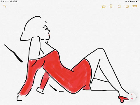 电影人物简笔画练习1