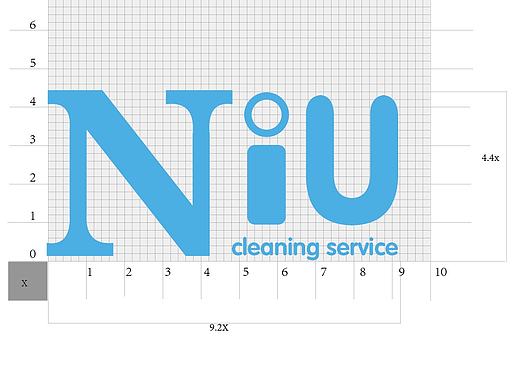 公司logo清洁服务 名片 VI宣传标准制图