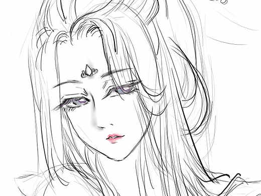 临摹线稿（个人主页-ZMjU2MDk1NDg=） - 艺术插画 - 站酷设计师小伟呀W原创素材 - 站酷ZCOOL