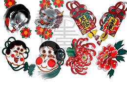 傳統(tǒng)風(fēng)格紋身圖案