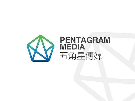五角星传媒logo设计
