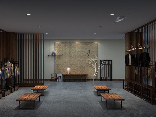 服装展示空间 设计文本