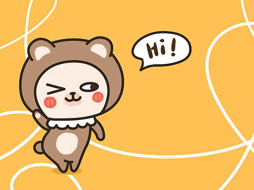 米小熊表情日常篇1