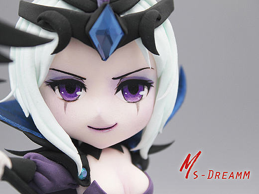 MsDreamm「邪鸦魅影」lol英雄联盟 诡术妖姬邪鸦魅影 超轻粘土手办