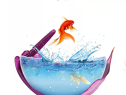 农产品创意海报，节气海报