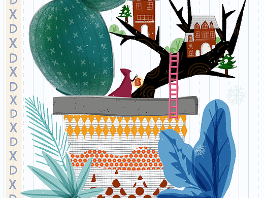 一小时速涂习作ipad+手指头搞定