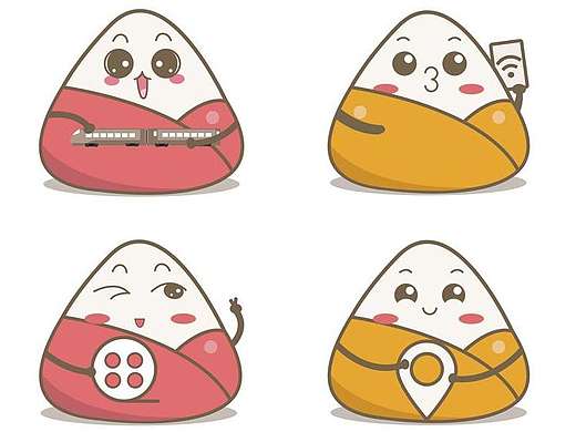 端午粽子主题图标