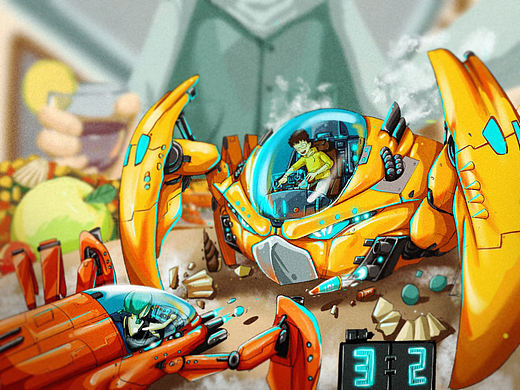 插画打卡第一天（个人主页-ZNDAwMDc1NjA=） - 创作习作 - 站酷设计师一叽番鼠MC原创素材 - 站酷ZCOOL