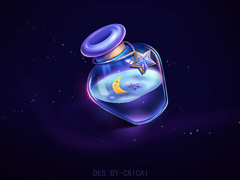 游戏图标 玻璃瓶