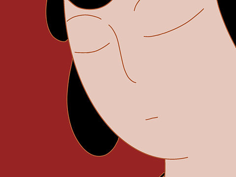 邮票设计 画相思