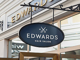 logo貼圖模板 個性門頭效果 咖啡館 蛋糕店 食品店 門頭 吊牌 標志提案效果 