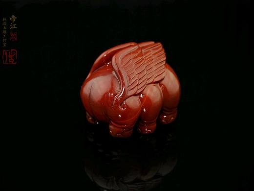 神鳥帝江（個人主頁-ZMTk3MzU2MjA=） - 首飾設(shè)計 - 站酷設(shè)計師林浩玉雕工作室原創(chuàng)素材 - 站酷ZCOOL