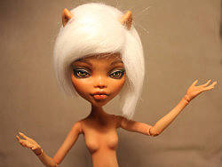 Monster High Doll 狼姐改妝（個人主頁-ZMjQ4NjExNg==） - 手辦/模玩 - 站酷設(shè)計師漫漫魚慢慢游原創(chuàng)素材 - 站酷ZCOOL