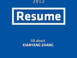 【Resume-Alex 2012】仿Facebook风格个人简历（个人主页-ZMTQ3MzAyOA==） - 宣传物料 - 站酷设计师设计学渣008原创素材 - 站酷ZCOOL