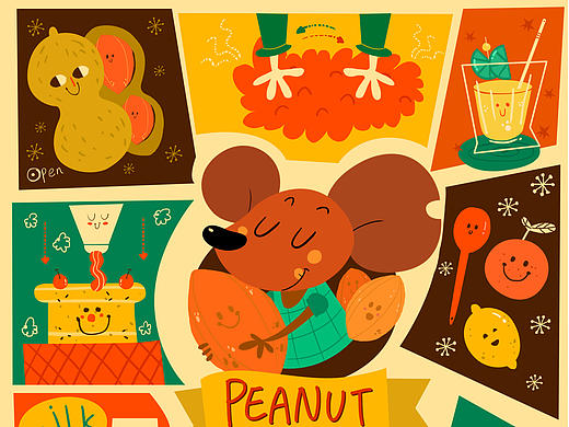 手繪板插畫(huà)臨摹學(xué)習(xí)（個(gè)人主頁(yè)-ZMTY3MDE3NTI=） - 兒童插畫(huà) - 站酷設(shè)計(jì)師gelie原創(chuàng)素材 - 站酷ZCOOL