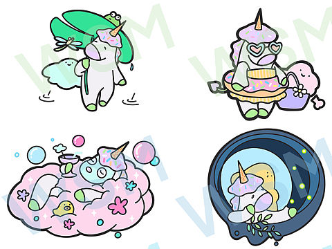🌈彩虹小马独角兽🦄️☁️
