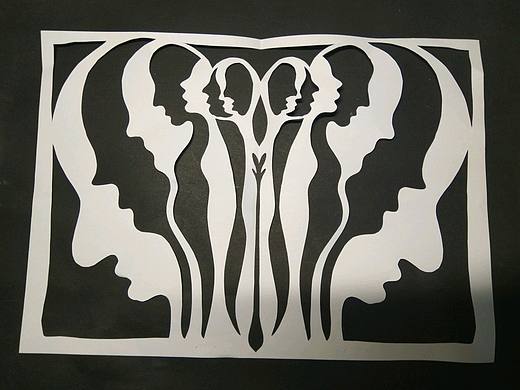 剪紙一人是比較描述的主題（個人主頁-ZMjg0MDk1MzI=） - 其他手工藝 - 站酷設計師移動城堡83原創(chuàng)素材 - 站酷ZCOOL