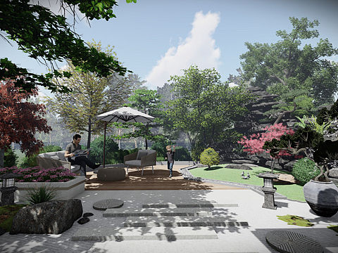 庭院设计-长沙平和墅