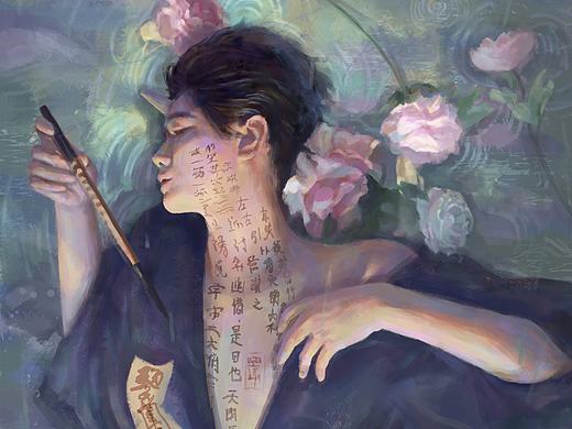 板绘厚涂｜惊蛰