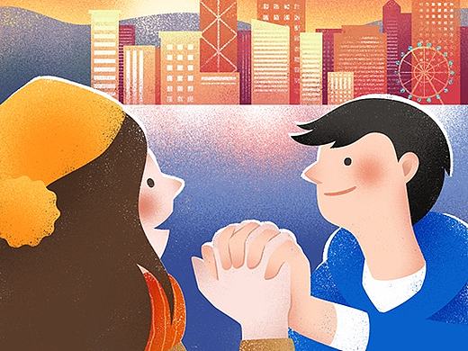 情人节闪屏设计（个人主页-ZMjAyNTk4ODA=） - 商业插画 - 站酷设计师黑椒cheyenne原创素材 - 站酷ZCOOL