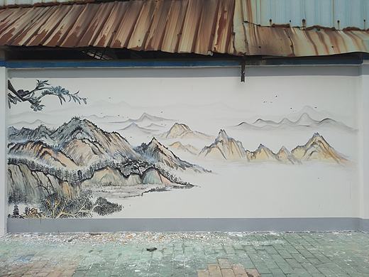 墙绘-西樵文化墙
