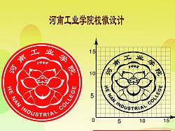 河南工业学院校徽设计