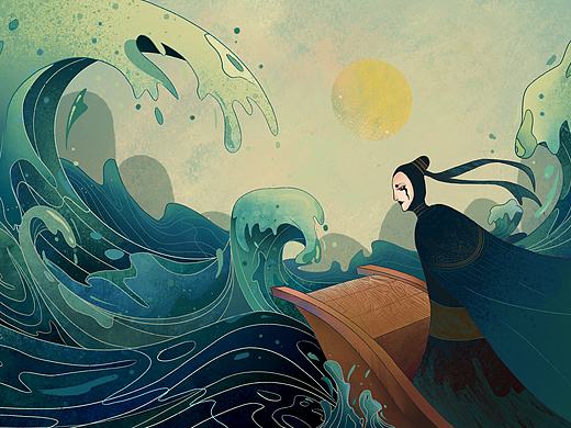 《混沌凿窍》绘本