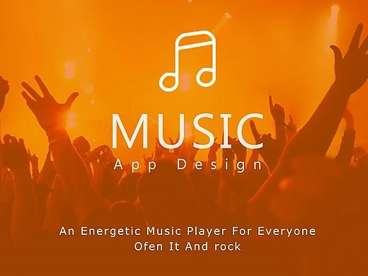 2015-纪念册-音乐类移动端界面设计