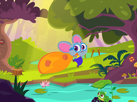 鼠年疫情退去！（个人主页-ZMzI2ODk3MjQ=） - 儿童插画 - 站酷设计师粽粽宗吖原创素材 - 站酷ZCOOL