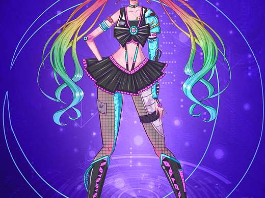 美少女战士安琪拉（个人主页-ZNTIwNDEyNzY=） - 创作习作 - 站酷设计师修拉修拉原创素材 - 站酷ZCOOL