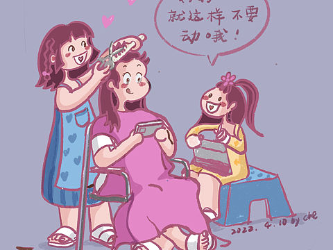 无聊家族之“剪发记”