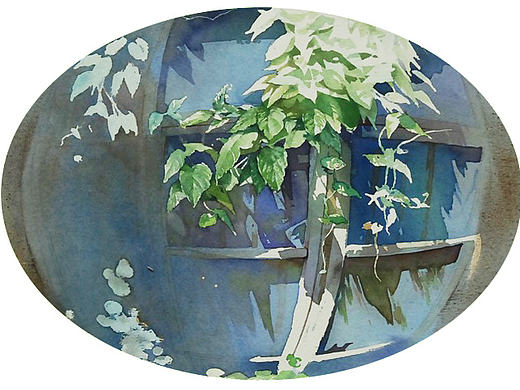 水彩 植物