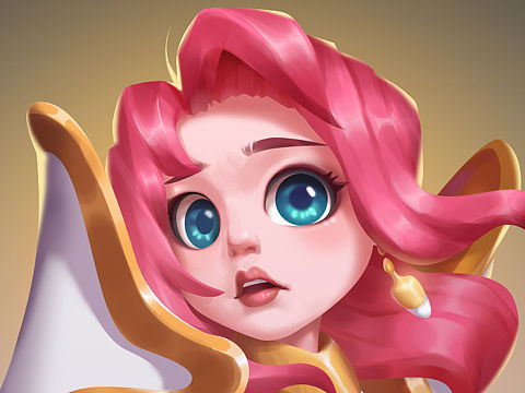 摸个缺少武器的女娘（属于二创）（个人主页-ZNjA0NTM5MTY=） - 游戏原画 - 站酷设计师Chan英俊原创素材 - 站酷ZCOOL