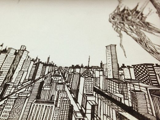 一风作品——《可怕的城市》