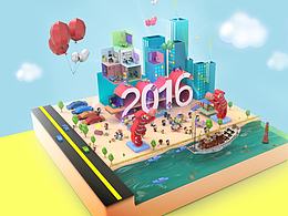 2016新年海报