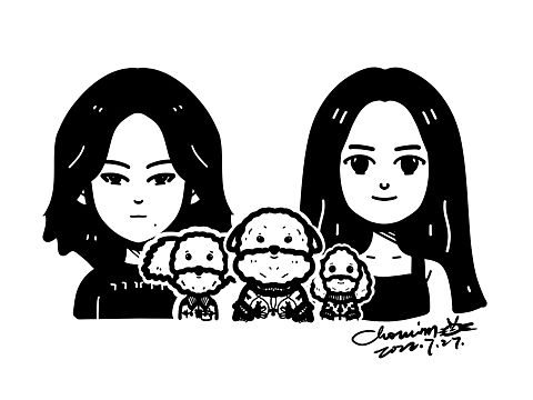 头像|一家四口（个人主页-ZNjExOTc3MzI=） - 艺术插画 - 站酷设计师三狗玩偶原创素材 - 站酷ZCOOL