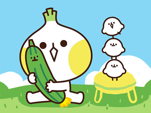 葱花君高萌日常微信表情